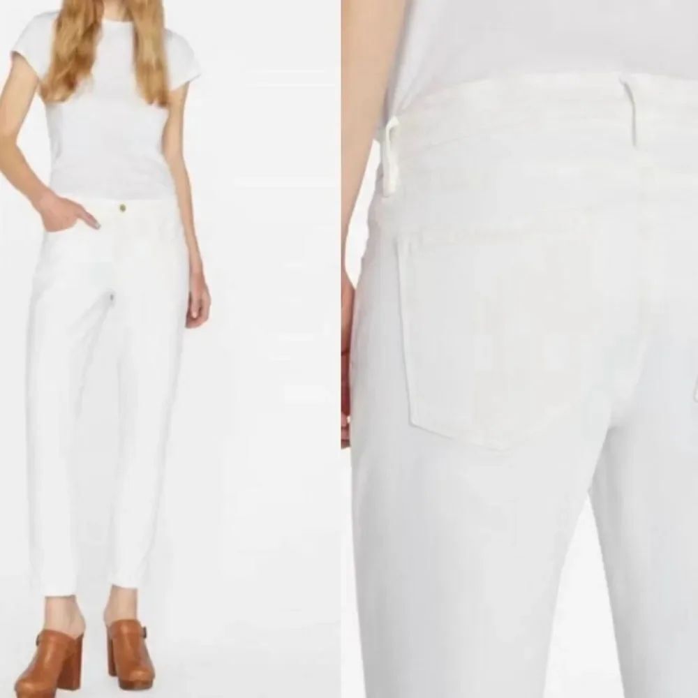 FRAME le garcon in blanc White 28 NWT $209